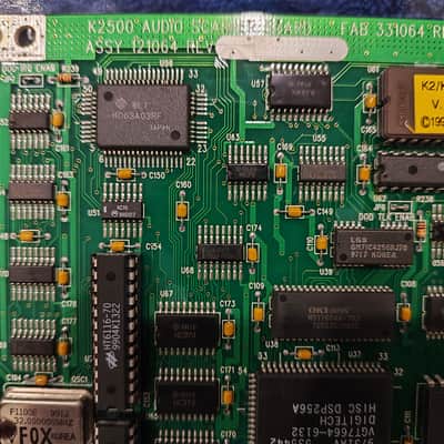 Kurzweil K2500 - Audio scanner board