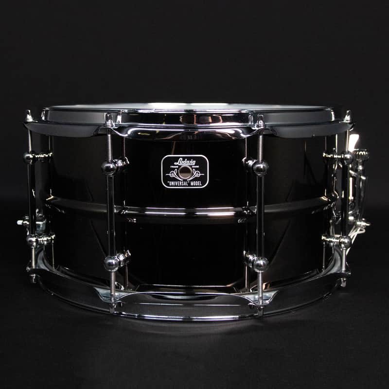 Ludwig 7" x 13" Universal Brass Snare Drum, Chrome Hardware image 1