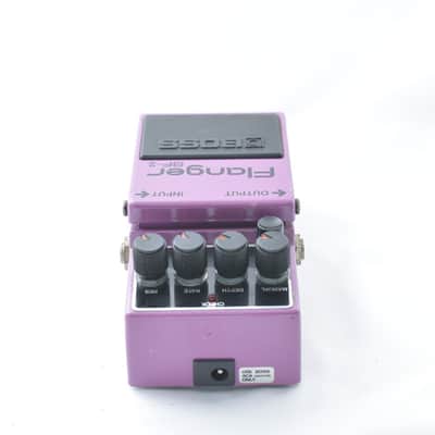 BOSS BF-2 Flanger Black Label Chorus Mod w/Push-Button Switch MIJ July 1983 image 7