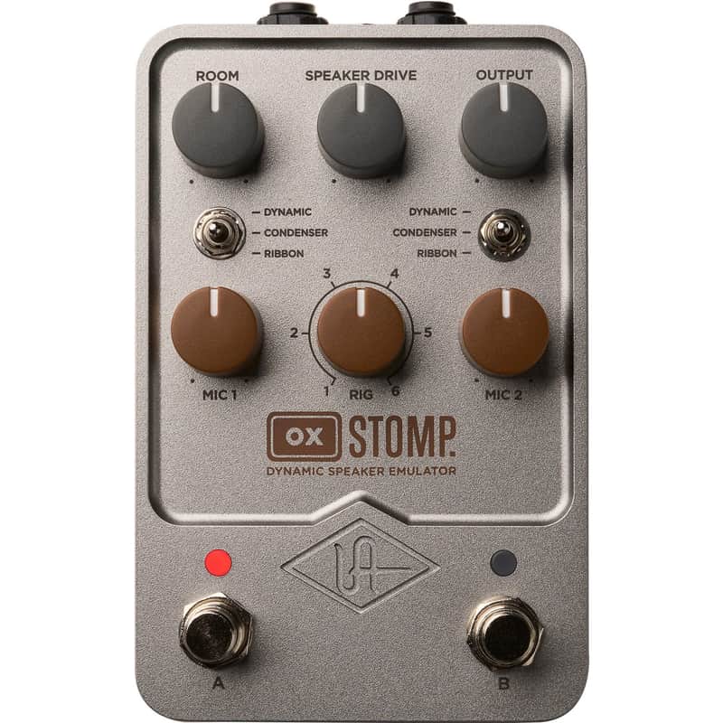 Universal Audio OX Stomp Dynamic Speaker Emulator Pedal image 1
