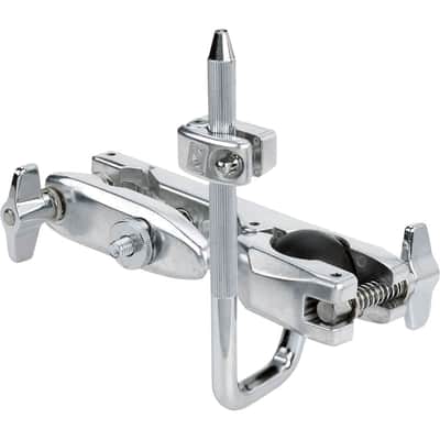 Tama MC69 FastClamp Single Tom Holder with Ball and L-Rod Mount 2010s - Chrome image 1