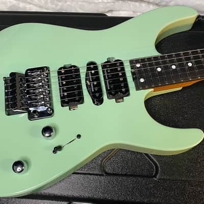 NEW ! Jackson Custom Shop Dinky HSH - Roasted Maple Neck & Ebony Fretboard - DK - Surf Green - Authorized Dealer - 8.1 lbs - G06853 image 4
