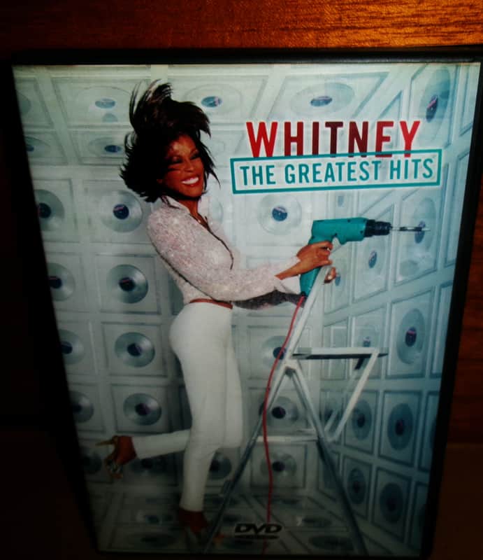 whitney houston the greatest hits dvd - so emotional run to you new jersey nippy pop r&b electro funk image 1