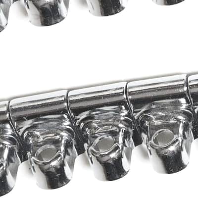 (6) Leedy Hoop Clips, Chrome Plated Brass / 1940s-50s image 3