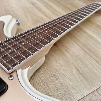 Tokyo Special Bacchus Handmade Surfbreaker Matte Pearl White Offset Jazzmaster Type Custom Shop Masterbuilt image 5
