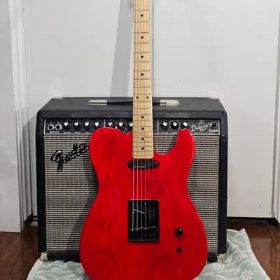 Fernandes TE-85T 1990s - Transparent Cherry Red Upgraded! image 7