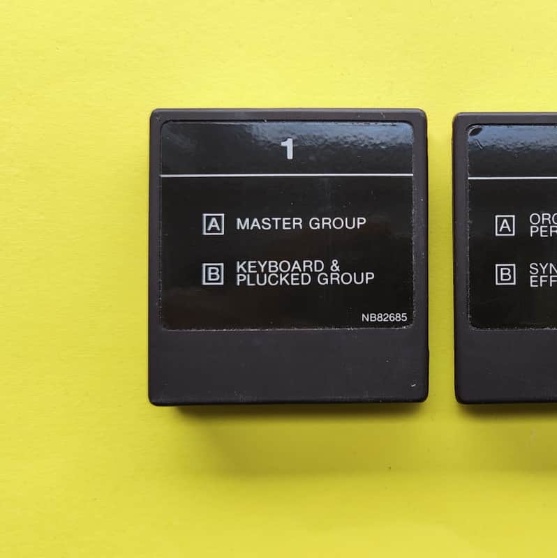 Yamaha DX7 Voice ROM Volume 1: Master Group / Keyboard & Plucked Group image 1