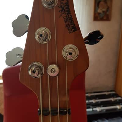 Ernie Ball Music Man StingRay Special 4 H with Roasted Maple Fretboard 2018 - Present - Ghostwood image 4
