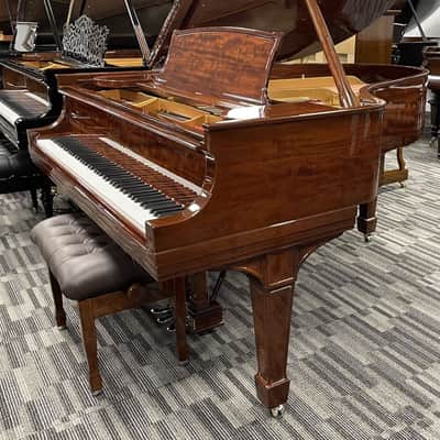 Steinway Model O 5'10" Grand Piano 1910 (Restored) - Polished Mahogany image 7