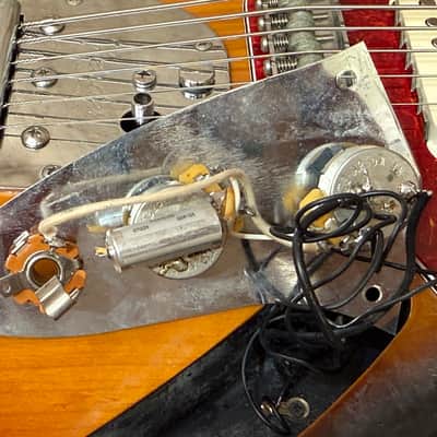 Fender MIJ Bass VI 1993 - Sunburst image 20