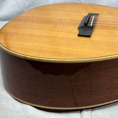Larrivee 05 Select Series OMV-05 omv05 Single Cutaway Acoustic Guitar with Case -- *Split in Top / Cracks* image 15
