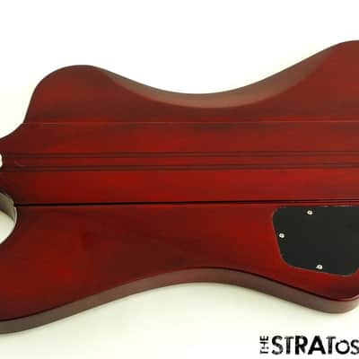 USED Epiphone Firebird BODY & NECK Guitar Parts Mahogany Wine Red image 3