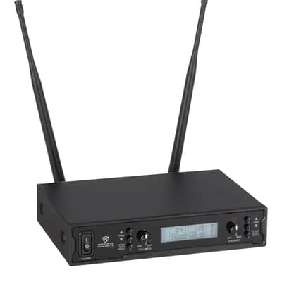 Rockville RWM-200 L2 Dual Lavalier/Lapel & Headset UHF Mic System, 200 Channels image 3
