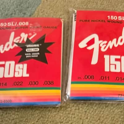 Fender [2 PCS] 150SL/.008 super light guage strings 1993 image 2