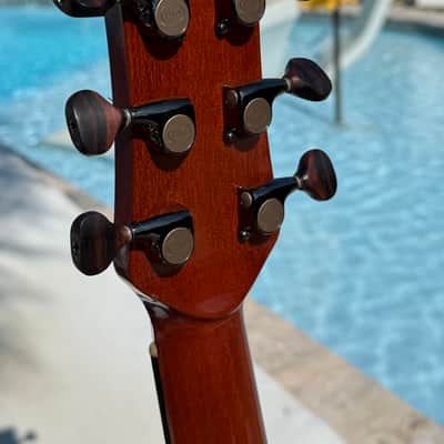 2012 Thomas Rein RJN5 Premium Boutique Acoustic Guitar Lutz Spruce / Malaysian Blackwood image 8