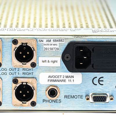 Crane Song Avocet II 5.1 Monitor Controller w/ Remote – Tuned & Firmware Updated image 6