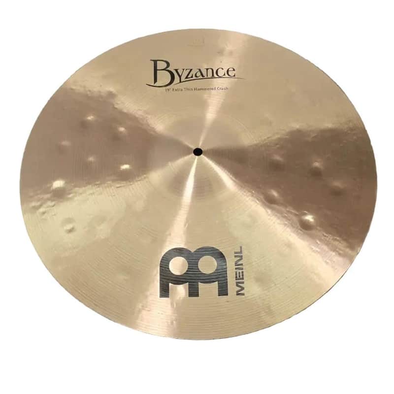 Used Meinl Byzance Traditional Extra Thin Hammered Crash Cymbal 19" - Very Good image 1