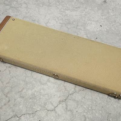 1980's-1990's Fender Hardshell Case - Tweed with Orange Interior - For Reissue Strat or Tele image 4
