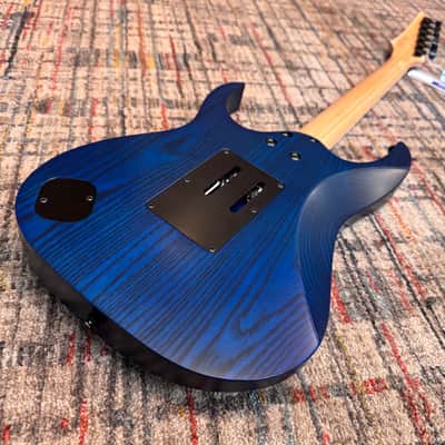 Ibanez RG653DX-TDF Prestige 2026 - Present - Transparent Deep Blue Flat image 9