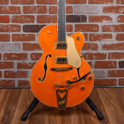 Gretsch Synchromatic™ Nashville™ Hollow Body Single-Cut with Bigsby 50’s Orange Stain 2025 w/OHSC image 3