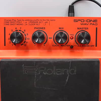 Roland SPD-1W SPD-ONE WAV Electronic Drum Percussion Sample Trigger Pad With Original Box Z9H0220 image 3