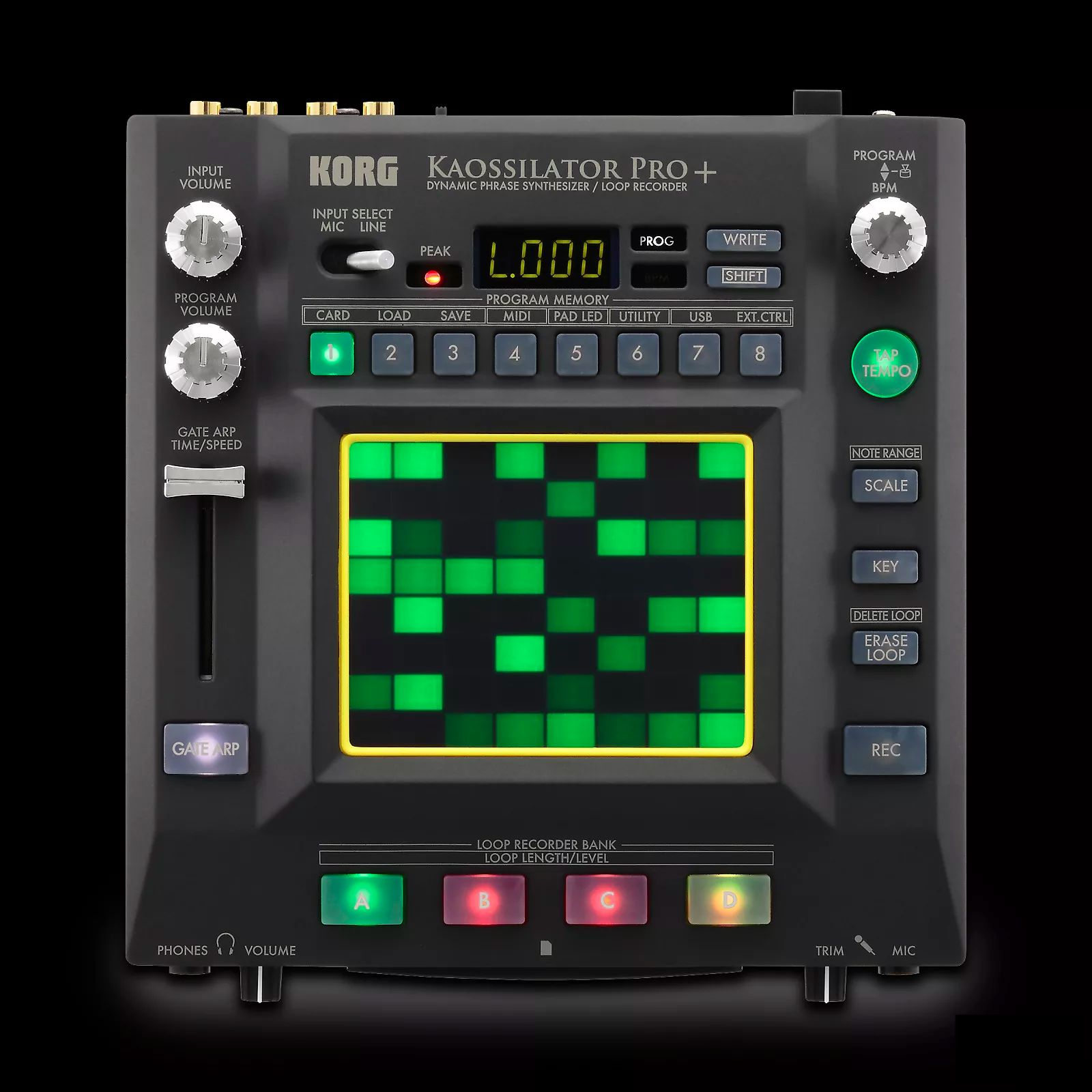 Korg Kaossilator Pro+ Phrase Synthesizer/Looper | Reverb