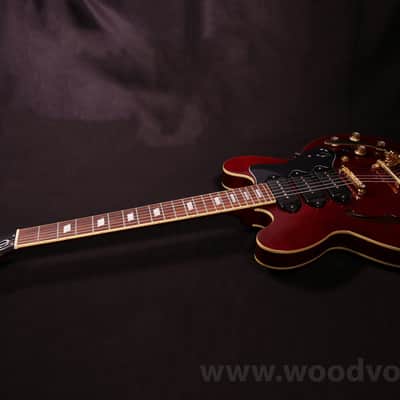 Epiphone Riviera Custom P93 2011 - 2019 - Wine Red image 3