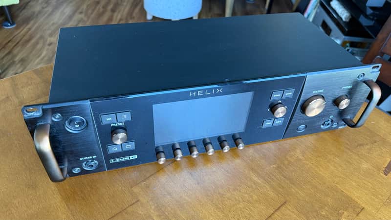 Line 6 Helix Rack with Controller 2010s - Black image 1