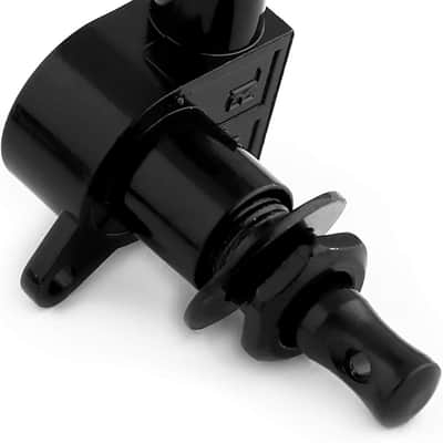 Sealed String Tuning Pegs Tuning Machines Grover Machine Heads Tuners Tuning Keys 6 In Line for Right Handed Acoustic Guitar or Electric Guitar Black. image 3