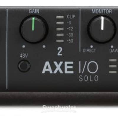 IK Multimedia AXE I/O SOLO 2x3 USB Guitar Audio Interface (AxeIOSolod1) image 6