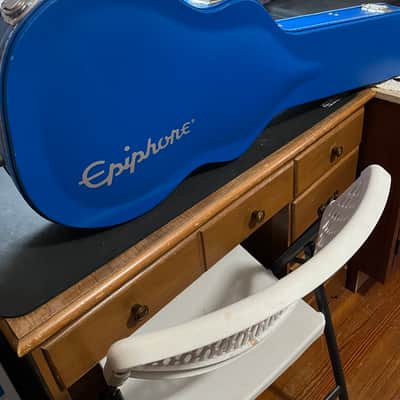 Epiphone Les Paul Tommy Thayer Signature 2024 - Electric Blue image 9