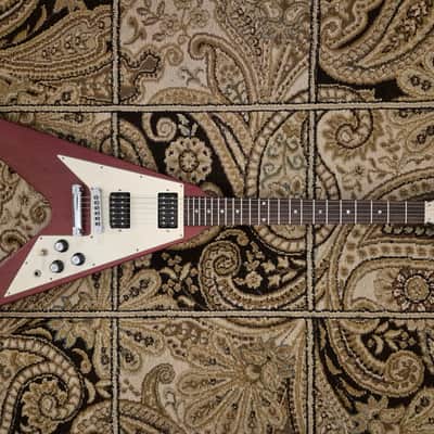 Gibson Flying V 2005 - Faded Cherry w HSC image 3