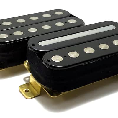 Phat Thunder Mixed HH Set, Thunder Bucker Bridge + Phat Screamer Neck Humbucker ~ Black image 3