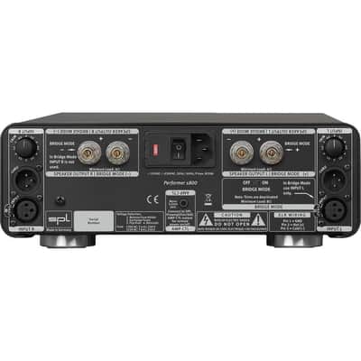 SPL Performer S800 Power Amplifier (Silver) image 3