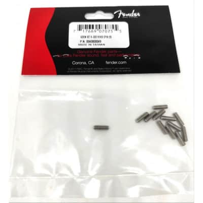 Fender® Standard Séries Bass Bridge Saddle heights adjustments screws 6-32 X 7/1 image 6