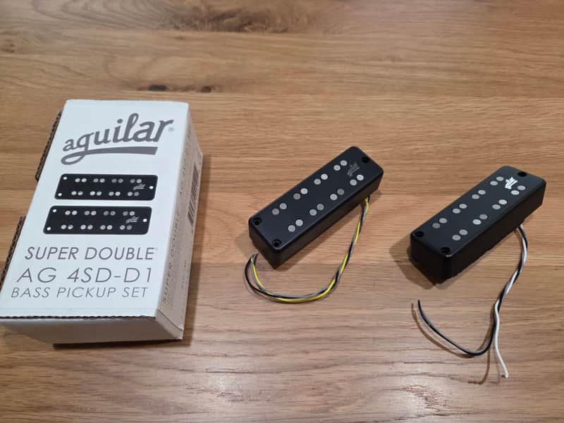 Aguilar AG 4SD-D1 Super Double Bass Humbucker Set 2017 - Present - Black image 1