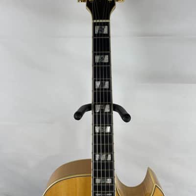 Ibanez LGB30 George Benson Signature Hollowbody Electric Guitar, Ebony Fingerboard, Natural image 3