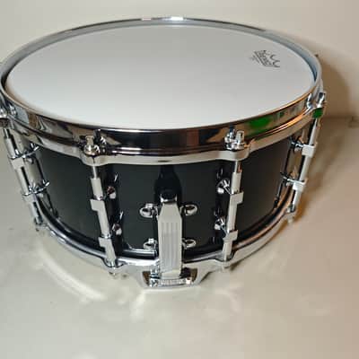 ⚡Tama Artstar/Artwood 14"X6.5" Snare Drum Made in Japan - Piano Black*NEW HEADS*⚡ image 6
