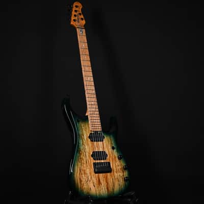 Ernie Ball Music Man JP15 Emerald Glow Roasted/Figured Maple Neck *Miami Guitar Exclusive* 2025 (H06299) image 12