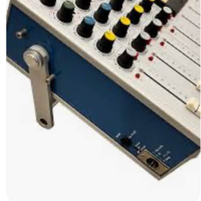 Audio Developments AD145 PICO 4-CHANNEL ANALOG MIXER 1970s - Silver Blue image 2