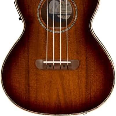 Fender Montecito Tenor Ukulele. Walnut Fingerboard, Shaded Edge Burst image 2