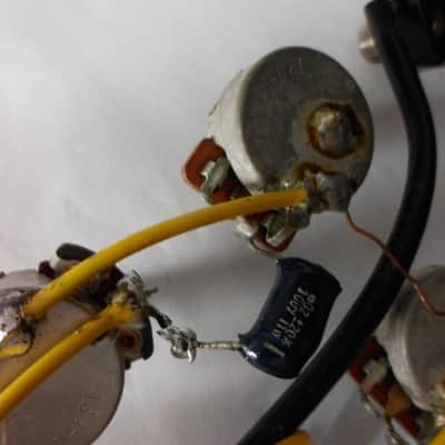 Gibson Les Paul / SG Pots,Tone Caps Harness 1972 image 3