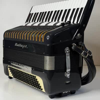 Dallape Supermaestro Piano Accordion LMMH Double Tone Chamber (41/120) Italy image 4