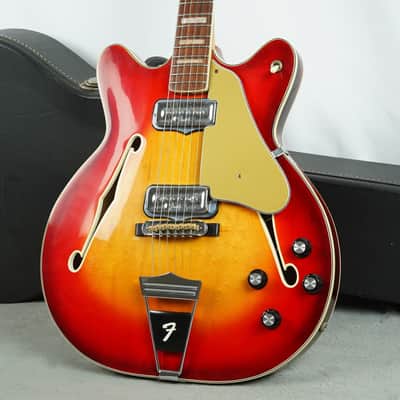 1966 Fender Coronado II, Sunburst image 4