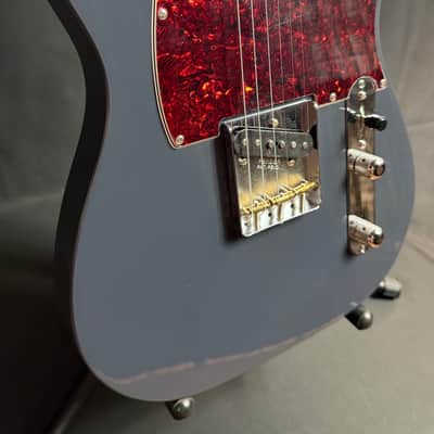 Fender American Professional Classic Telecaster Electric Guitar Faded Black w/ Gig Bag image 6