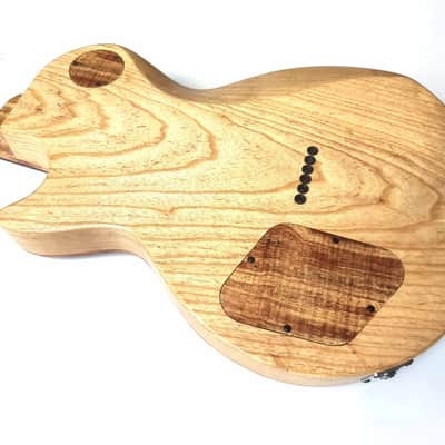 (made in Ukraine) Anatoly Dolesko Les Paul Exotic Koa '2018 - Natural image 2