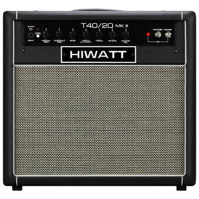 Hiwatt T40/20 1x12 Combo | 40/20W 2-Channel Combo w/ Spring Reverb. New with Full Warranty image 2
