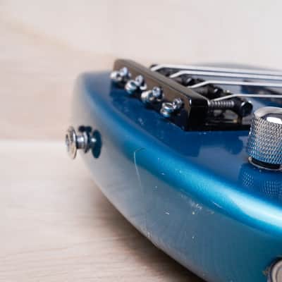 Ibanez TRB Bass 1991 Ice Blue Metallic Fujigen Factory MIJ Made in Japan w/ Bag image 9