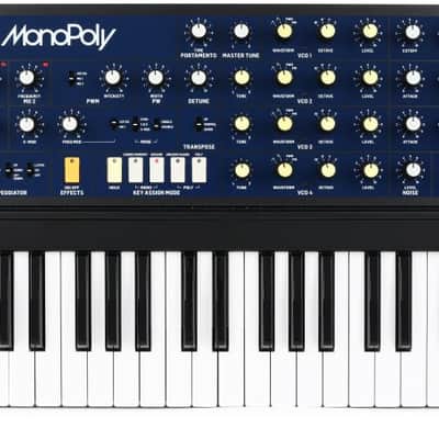 Behringer MonoPoly 4-voice Analog Synthesizer (BehrMonoPolyd2) image 1