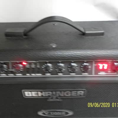 Behringer Behringer V-Tone GMX 1200H 2x60W Guitar Amp Head0 1999 Black image 4